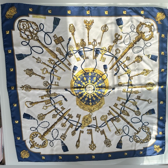 Hermes Silk Scarf - Picture 1 of 3